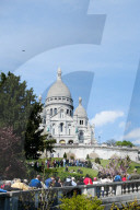 Good Friday At The Sacré Coeur In Montmartre.
