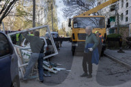 Russian Shelling Kills 1, Injures More Than 30 In Kharkiv