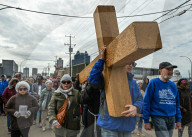 45th Good Friday Walk Highlights Edmonton’s Homelessness Crisis