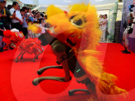 Robot Lion Dance