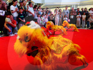Robot Lion Dance