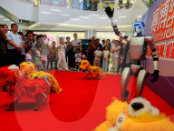 Robot Lion Dance