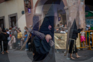 Good Friday  Procession In Queretaro
