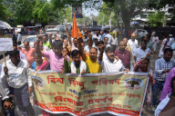 Vishwa Hindu Parishad  Protest Rally In Assam 