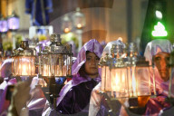 Good Friday Silence Procession In Toluca