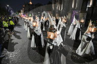 Good Friday Silence Procession In Toluca