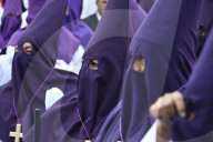 Good Friday Silence Procession In Toluca