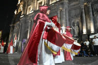 Good Friday Silence Procession In Toluca