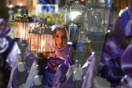 Good Friday Silence Procession In Toluca