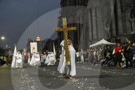 Good Friday Silence Procession In Toluca
