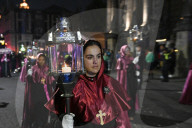Good Friday Silence Procession In Toluca