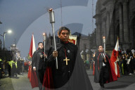 Good Friday Silence Procession In Toluca
