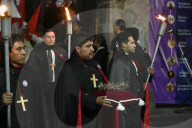 Good Friday Silence Procession In Toluca