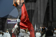 Good Friday Silence Procession In Toluca