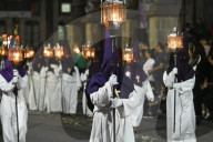 Good Friday Silence Procession In Toluca