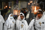Good Friday Silence Procession In Toluca