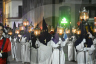 Good Friday Silence Procession In Toluca