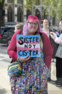 Transgender protest in London