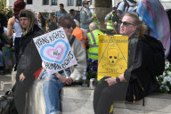 Transgender protest in London