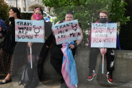 Transgender protest in London