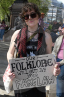 Transgender protest in London