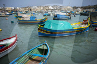 Marsaxlokk fishing harbor