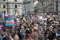 Stand For Trans Rights Protest In London