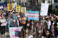 Stand For Trans Rights Protest In London