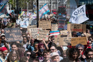 Stand For Trans Rights Protest In London