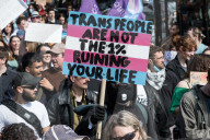 Stand For Trans Rights Protest In London