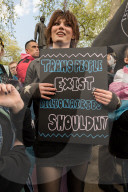 Stand For Trans Rights Protest In London