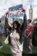 Stand For Trans Rights Protest In London
