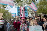 Stand For Trans Rights Protest In London