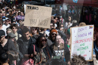 Stand For Trans Rights Protest In London