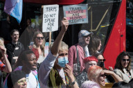 Stand For Trans Rights Protest In London