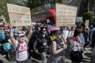 Stand For Trans Rights Protest In London