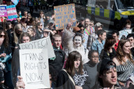 Stand For Trans Rights Protest In London