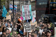 Stand For Trans Rights Protest In London