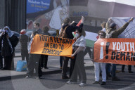 Waterloo Bridge In London Blocked By Pro-Palestine Group Youth Demand