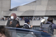 Waterloo Bridge In London Blocked By Pro-Palestine Group Youth Demand