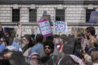 Trans Activists Protest In London Against Gender Court Ruling On April 19 2025