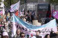Trans Activists Protest In London Against Gender Court Ruling On April 19 2025
