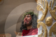 Stations Of The Cross For Passion Of Christ In Queretaro