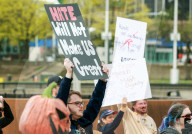 Hands Off Protest