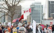 Hands Off Protest