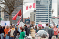 Hands Off Protest