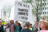 Hands Off Protest