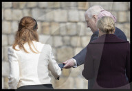 UK Royals at Easter Sunday church service