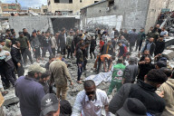 Gaza municipal building bombed
