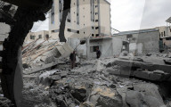 Gaza municipal building bombed